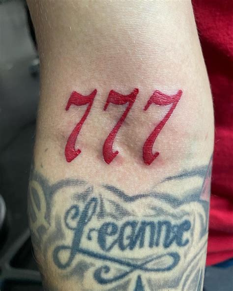 jackpot 777 tattoo|20+ Unique 777 Tattoos That Combine Spirituality, and Angelic .